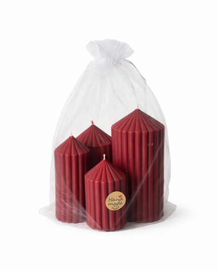 Velvet Glow Collection set of 4 – Handcrafted Candle / Handmade Candle / Bougie artisanale / Lumânare artizanală / Vela artesanal